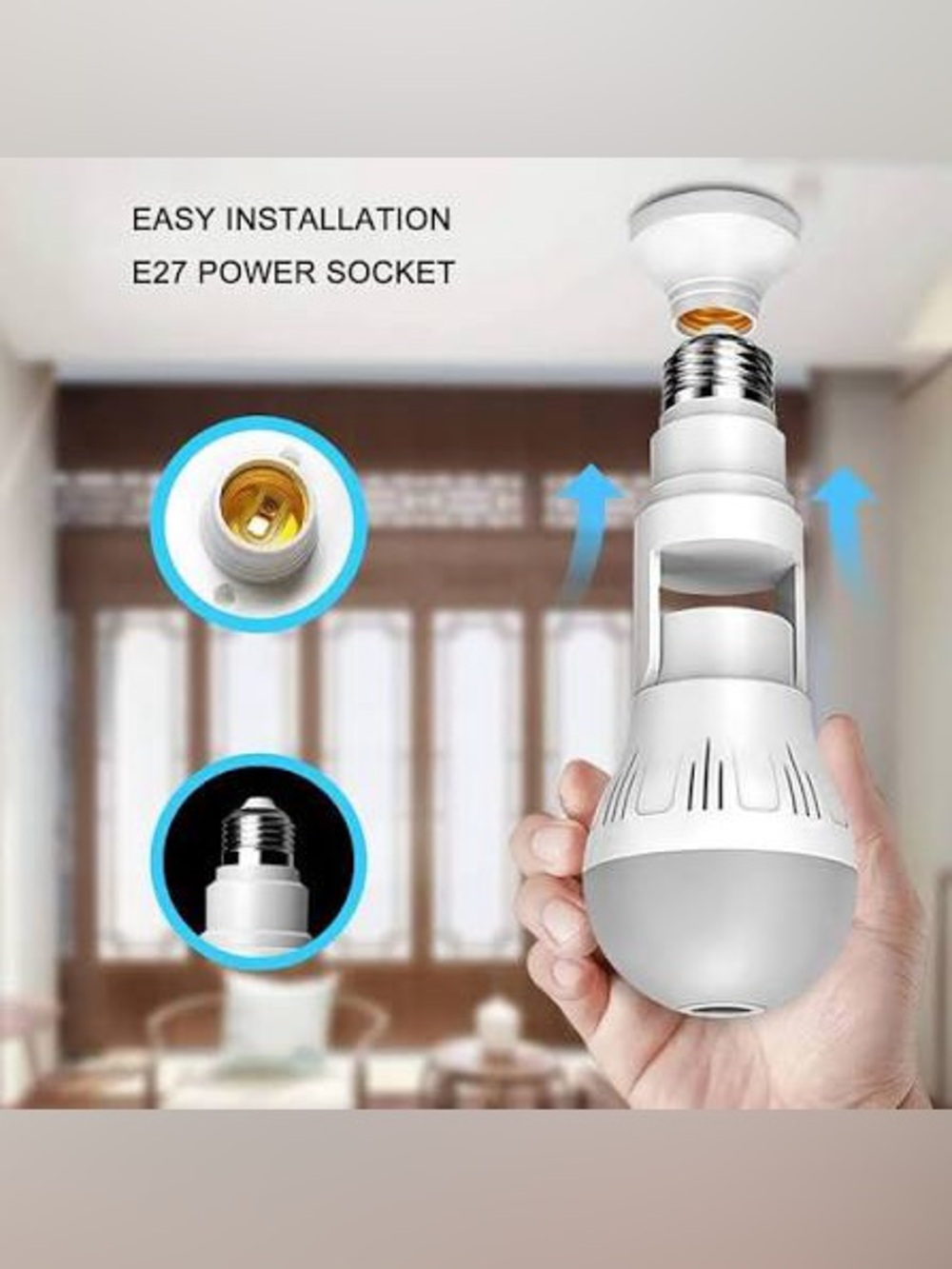 Lightbulb Security Camera - Picture 2 of 5